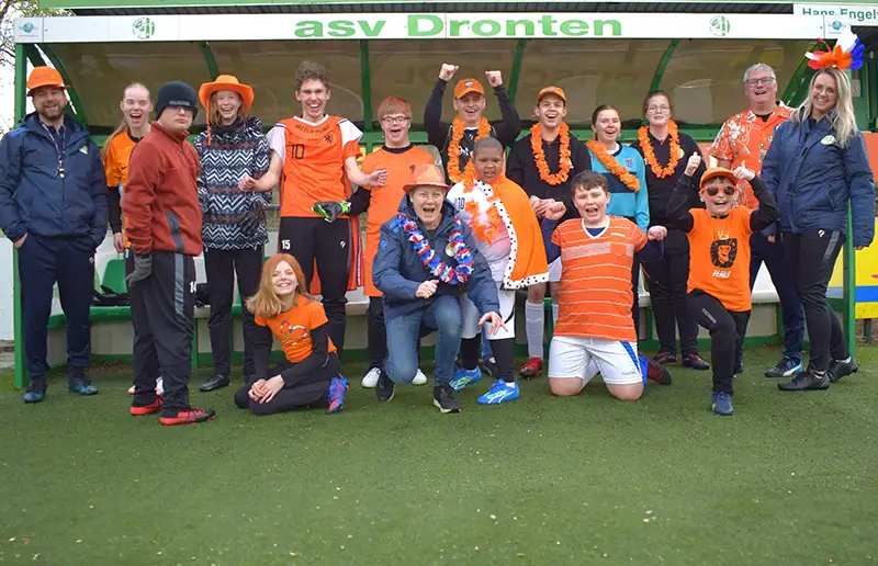 Groots G-voetbaltoernooi bij asv Dronten