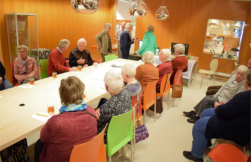 Alzheimer Café in bibliotheek Biddinghuizen