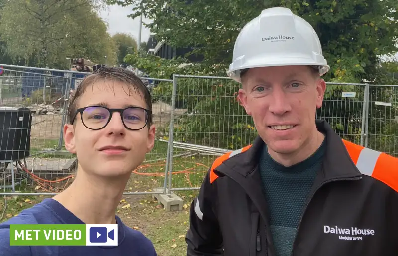 Video | Interview met projectleider Gerben over flexwoningen in Dronten